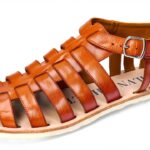 Sandales Melvin Hamilton Cuir Veau Homme Marron Multicolore-0