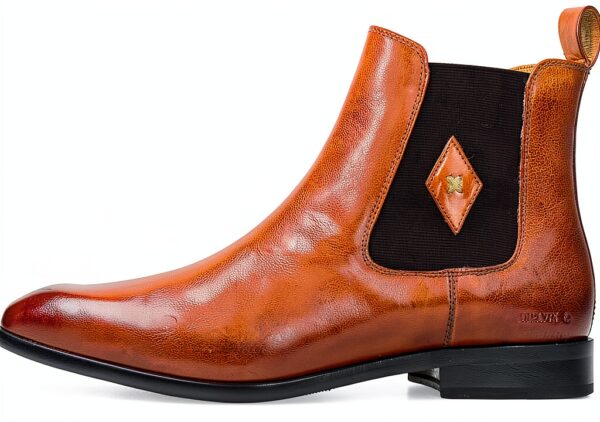 Chaussures homme Melvin Hamilton cuir main semelle-2