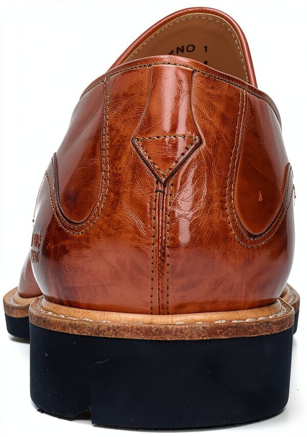 Chaussures homme Melvin Hamilton cuir main taille marron-3