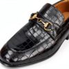 Chaussures bateau Melvin Hamilton cuir main homme vert-4