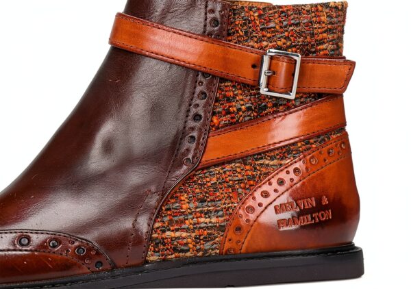 Chaussures femme Melvin Hamilton cuir main semelle-4