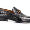 Chaussures bateau Melvin Hamilton cuir main homme vert-1