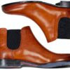 Bottes femme Melvin Hamilton cuir main étroit marron-4