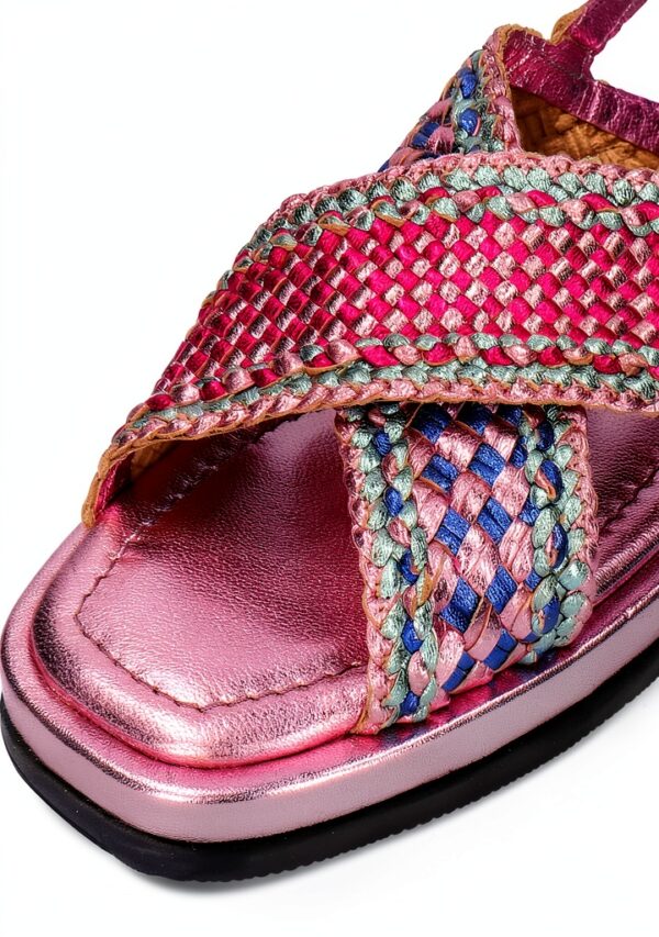 Chaussures femme Melvin Hamilton cuir main multicolore-4