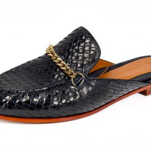 Mules Melvin Hamilton Rose Cuir Fabriquées à la Main Femme-0