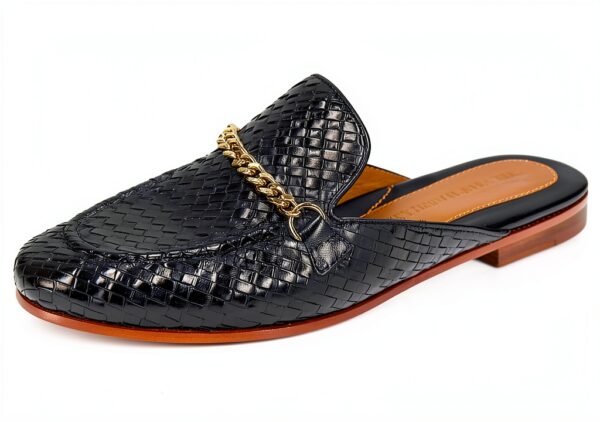 Mules Melvin Hamilton Rose Cuir Fabriquées à la Main Femme-0
