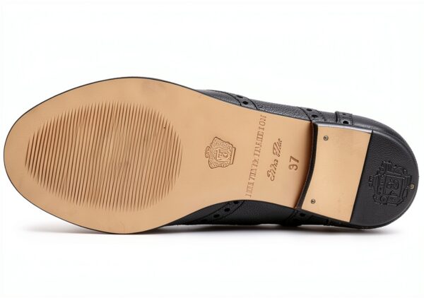 Chaussures femme Melvin Hamilton cuir main talon plat-3