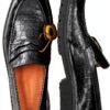 Chaussures Oxford Melvin Hamilton cuir main homme noir vert-5