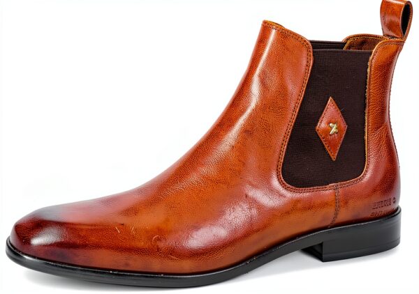 Chaussures homme Melvin Hamilton cuir main semelle-0