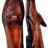 Chaussures femme Melvin Hamilton cuir main marron noir-5
