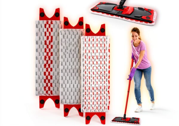 Housses vadrouille microfibre WGIDSKKI recharge nettoyage
