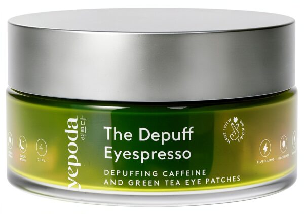 Patchs yeux Yepoda caféine thé vert poches tous types peau
