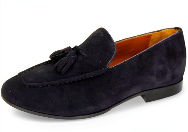 Chaussures bateau Melvin Hamilton cuir veau bleu homme-0