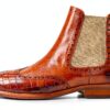 Bottes homme Melvin Hamilton cuir marron fabrication main-2