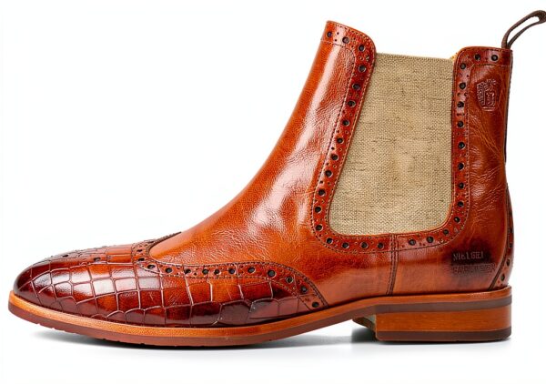 Bottes homme Melvin Hamilton cuir marron fabrication main-2