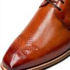 Chaussures Oxford Melvin Hamilton cuir main homme marron-4