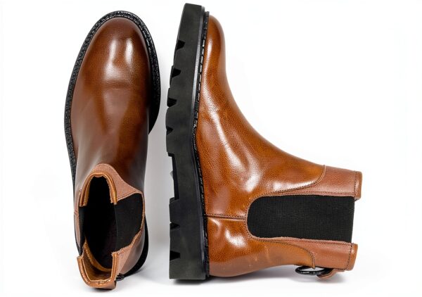 Bottes femme Melvin Hamilton cuir main semelle plateforme-5