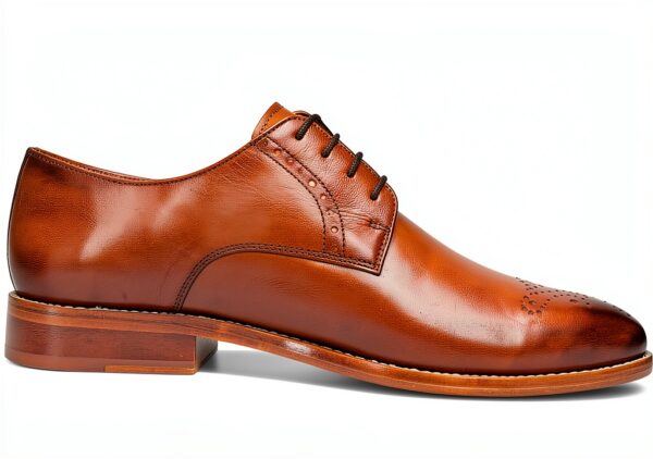 Chaussures Oxford Melvin Hamilton cuir main homme marron-6
