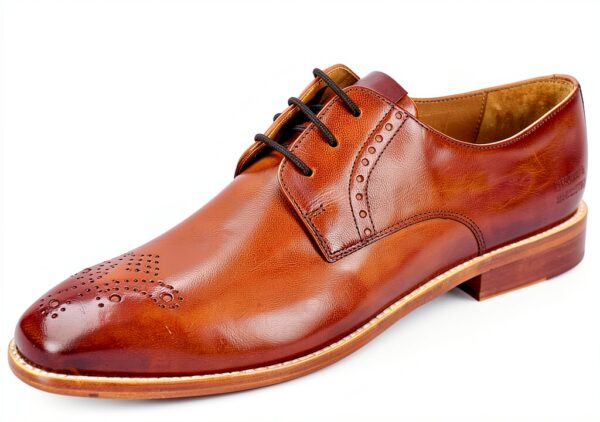 Chaussures Oxford Melvin Hamilton cuir main homme marron-0