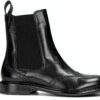 Melvin Hamilton Bottes Femme Cuir Fait Main Noir Bleu Marron-1