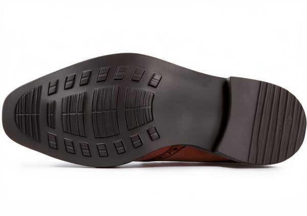 Chaussures Melvin Hamilton cuir main homme noir marron-3