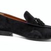 Chaussures bateau Melvin Hamilton cuir veau bleu homme-1