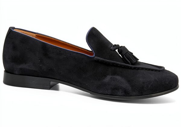 Chaussures bateau Melvin Hamilton cuir veau bleu homme-1