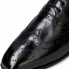 Chaussures Melvin Hamilton cuir main homme noir Oxfords-4