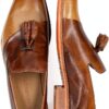 Chaussures homme Melvin Hamilton cuir main marron gris-1
