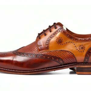 Chaussures en cuir Melvin Hamilton homme marron point carrée-0
