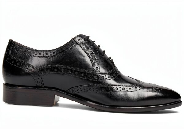 Chaussures Melvin Hamilton cuir main homme noir Oxfords-1