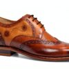 Chaussures en cuir Melvin Hamilton homme marron point carrée-6