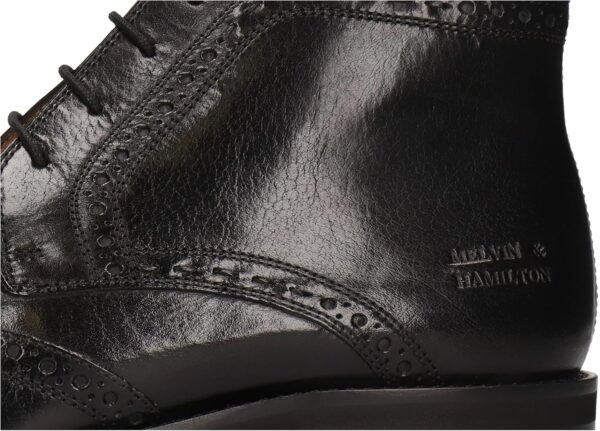Chaussures Melvin Hamilton cuir main talon plat homme-4
