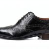 Chaussures Melvin Hamilton cuir main homme noir Oxfords-2