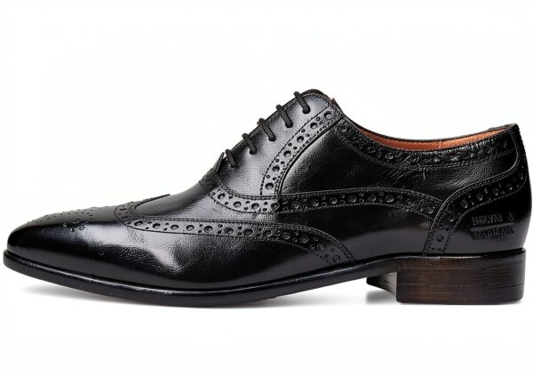 Chaussures Melvin Hamilton cuir main homme noir Oxfords-2