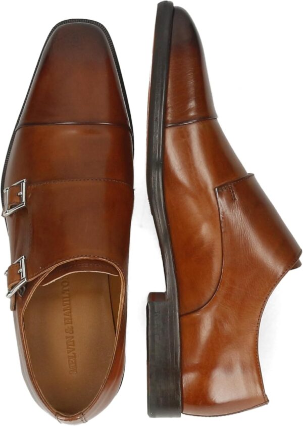 Chaussures homme Melvin Hamilton cuir main carrée marron-5