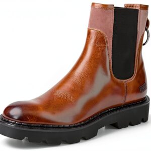 Bottes femme Melvin Hamilton cuir main semelle plateforme-0