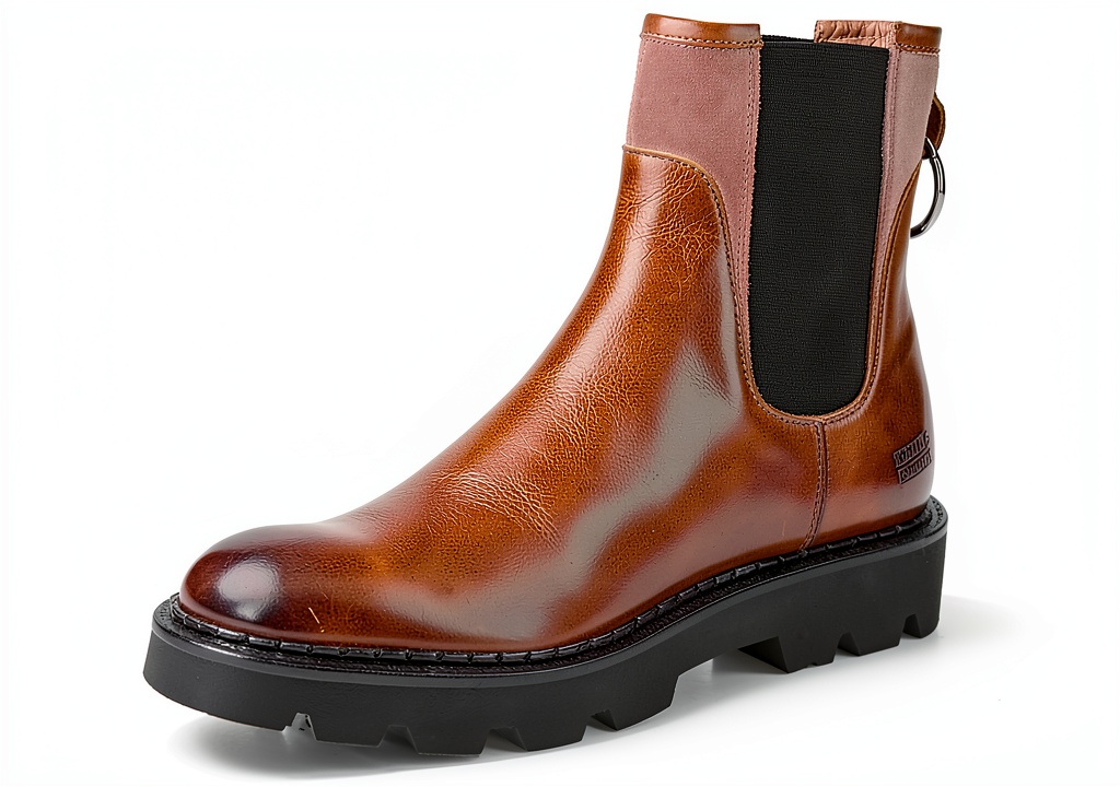 Bottes femme Melvin Hamilton en cuir marron sur fond neutre