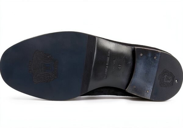 Chaussures bateau Melvin Hamilton cuir veau bleu homme-3