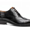 Chaussures Melvin Hamilton cuir main homme noir Oxfords-6