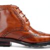 Chaussures Melvin Hamilton cuir main homme noir marron-1