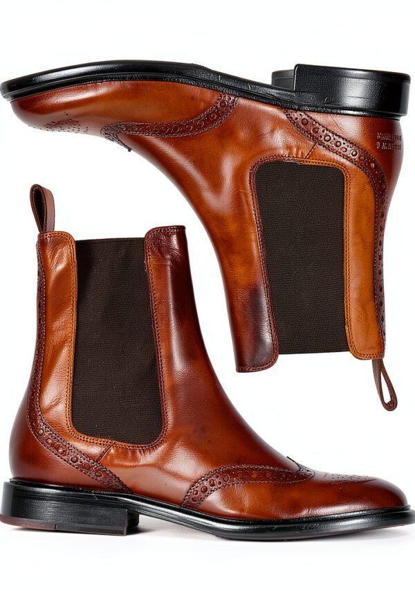 Chaussures femme Melvin Hamilton cuir main usage quotidien-5