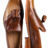 Chaussures homme Melvin Hamilton cuir main marron gris-5