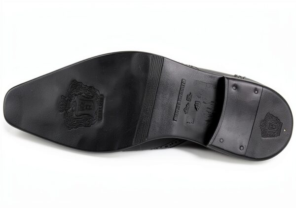 Chaussures Melvin Hamilton cuir main homme noir Oxfords-3