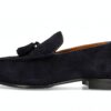 Chaussures bateau Melvin Hamilton cuir veau bleu homme-2