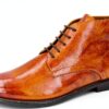 Melvin Hamilton Bottes Femme Cuir Main Semelle Rouge-0