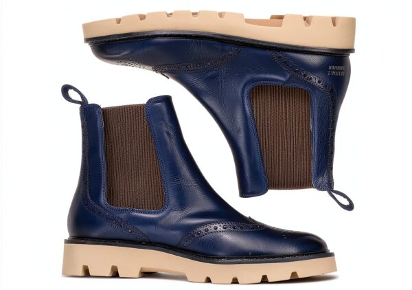 Bottes femme Melvin Hamilton cuir fait main semelle gomme-5