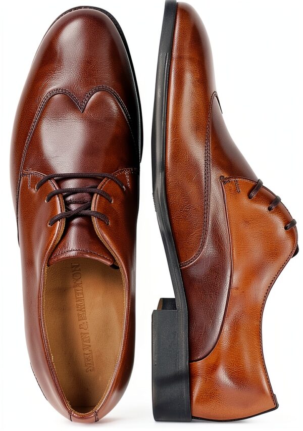 Chaussures homme Melvin Hamilton cuir main marron 43 EU-5
