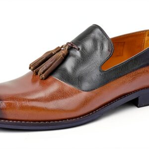 Chaussures Melvin Hamilton cuir main homme gris marron-0