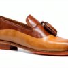 Chaussures homme Melvin Hamilton cuir main marron gris-6